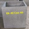 chậu đá mài vuông 40cm