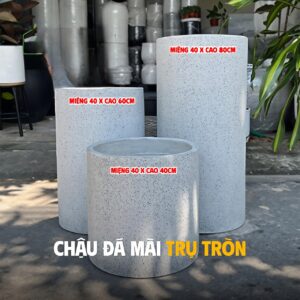 Chậu Đá mài 40x40 tại hcm